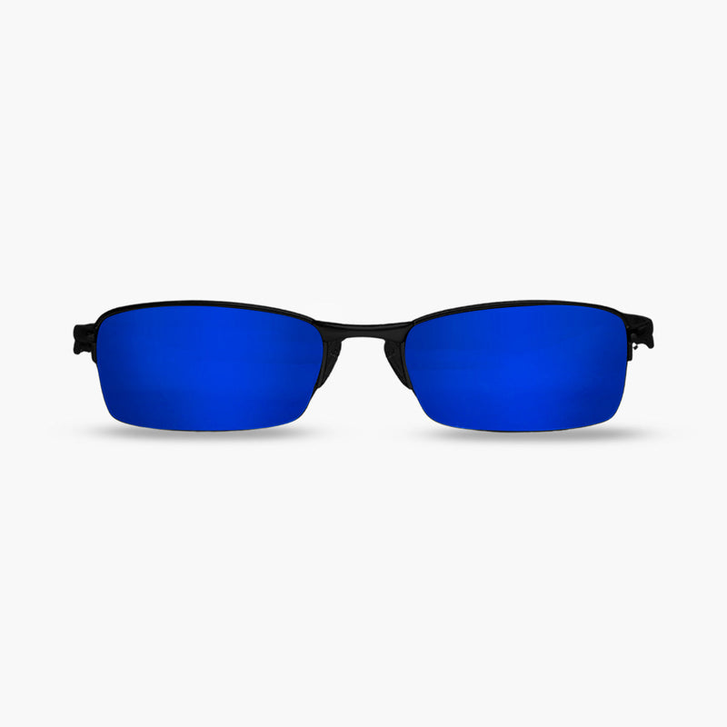 Óculos de Sol Lupa do Vilão Preto Lente Azul Ice Thug