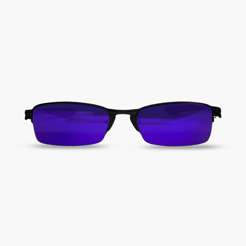 Óculos de Sol Lupa do Vilão Preto Lente Azul Ice Thug